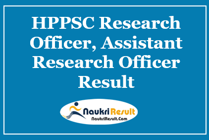 HPPSC Research Officer Result 2021 | Check Cut Off | Merit List
