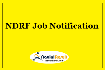 NDRF Recruitment 2021 | 1978 Posts | Eligibility | Salary | Apply Online
