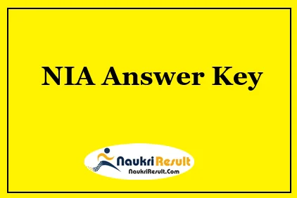 NIA Answer Key