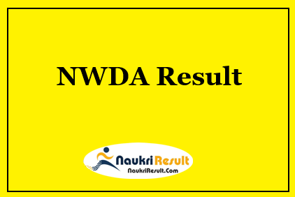 NWDA Result 2021 | Check NWDA Cut Off | Merit List