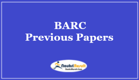 BARC Previous Question Papers