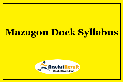 Mazagon Dock Syllabus