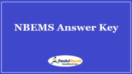 NBEMS Answer Key