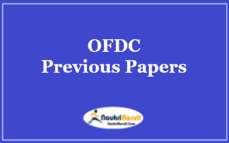 OFDC Field Assistant Grade 3 Previous Question Papers PDF 