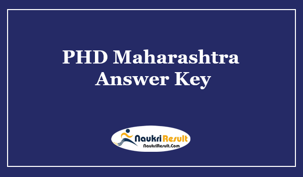 PHD Maharashtra Group D Answer Key 2021 PDF | Exam Key | Objections
