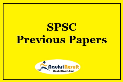 SPSC Previous Question Papers