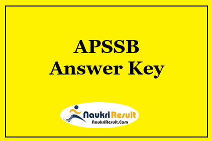 APSSB Personal Assistant Answer Key 2022 | Exam Key | Objections