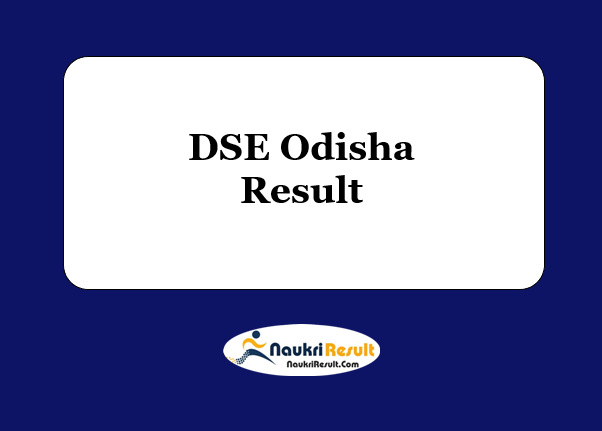 DSE Odisha TGT Result 2022 | Cut Off Marks | Merit List @ dseodisha.in