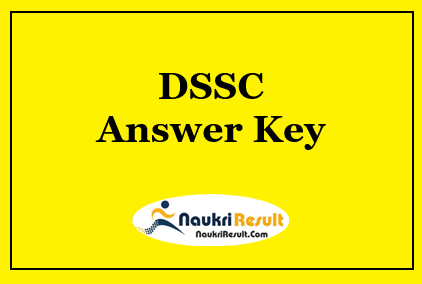 DSSC Answer Key 2021 | LDC MTS Steno Exam Key | Objections