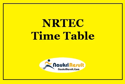 NRTEC Time Table