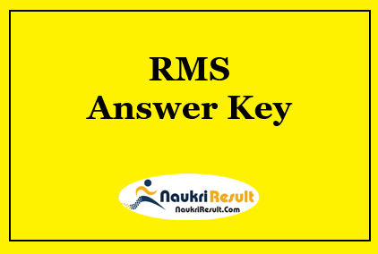 RMS Ajmer Group C Answer Key 2021 | RMS Exam Key | Objections