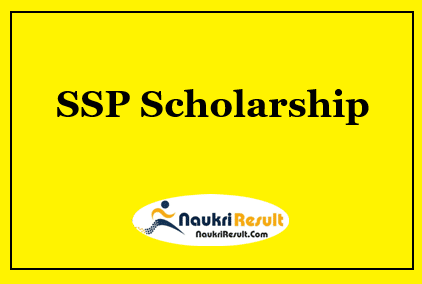 SSP Scholarship Karnataka 2021 | Pre & Post Matric Application Form