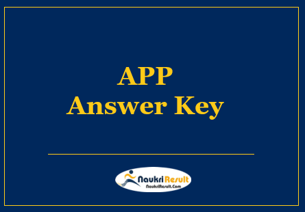 APP Answer Key 