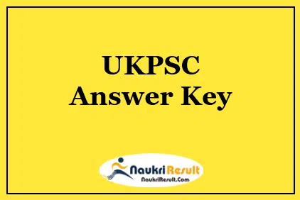 UKPSC State Engineering Services Answer Key 2022 | AE Exam Key