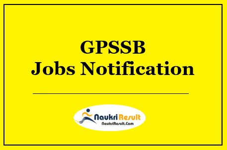 GPSSB Recruitment 2022 | Eligibility | Salary | Application Form