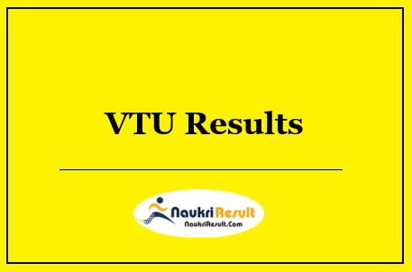 VTU Exam Results 2022 Download | UG & PG Semester Result