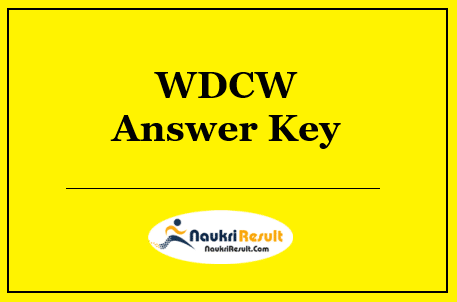 WDCW Telangana Extension Officer Answer Key 2022 | Objections