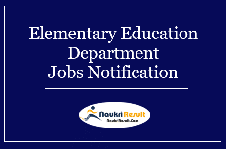 Elementary Education Department Rajasthan Recruitment 2022 | Salary