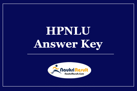 HPNLU Clerk Answer Key 2022 Download | Exam Key | Objections