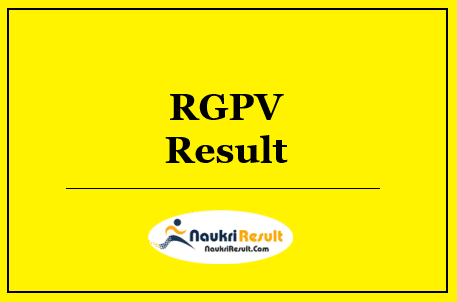 RGPV Results 2022 Download | Exam Cut Off | Merit List