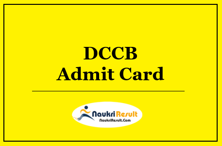 Bagalkot DCC Bank Admit Card 2022 Download | DCCB Exam Date Out