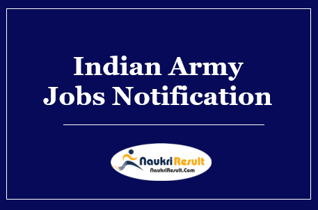 Indian Army TES 48 Jobs Notification 2022 | Eligibility, Online Form