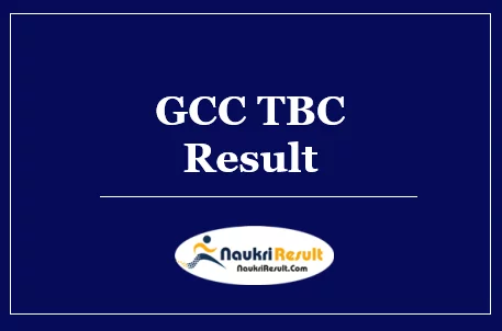 GCC TBC Result 