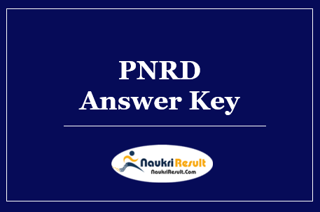 PNRD Assam Block Level Posts Answer Key 2022 | Exam Key | Objections