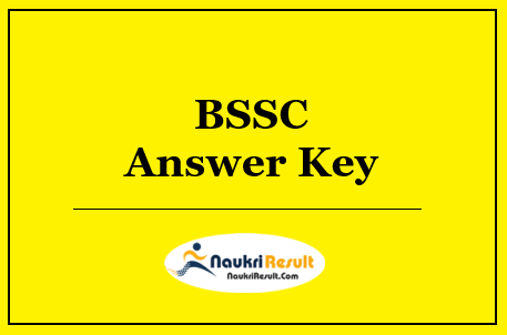 BSSC Mines Inspector Answer Key 2022 | Exam Key | Objections