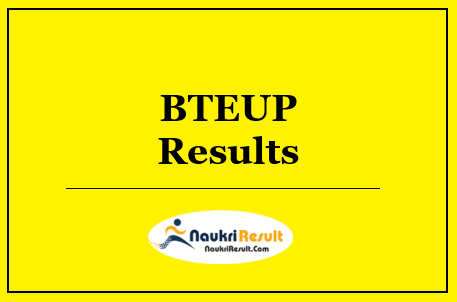 BTEUP Results 2022 Download | UP Polytechnic Odd Sem Exam Results