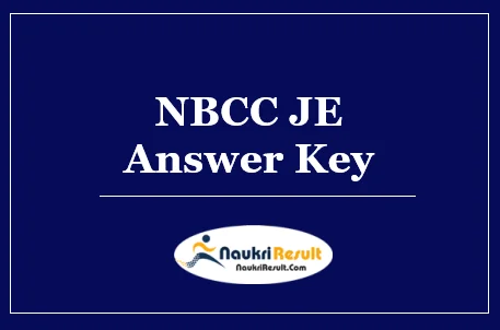 NBCC JE Answer Key