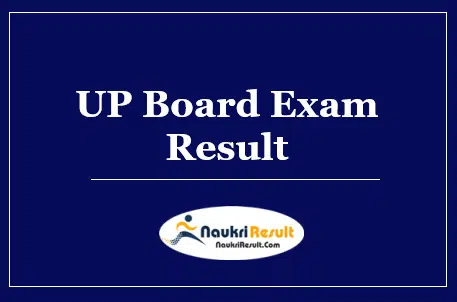 UP Board 10th 12th Result 2025