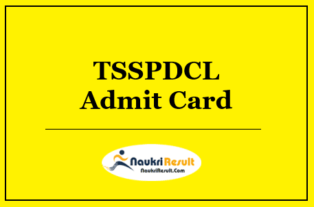 TSSPDCL AE JLM Sub Engineer Admit Card 2022 Download | Exam Dates