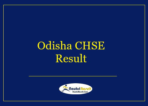 Odisha CHSE Result 