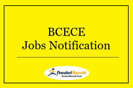BCECE Senior Resident & Tutor Jobs 2022, Eligibility, Salary, Apply