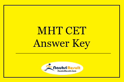 MHT CET Answer Key 2022 Download | Exam Key, Objections