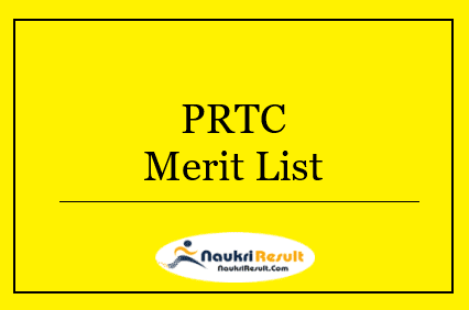 PRTC Merit List