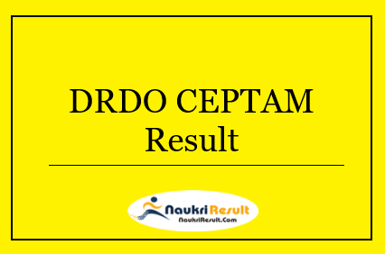 DRDO CEPTAM 10 Result 2022 | 10 STA B Cut Off Marks, Merit list