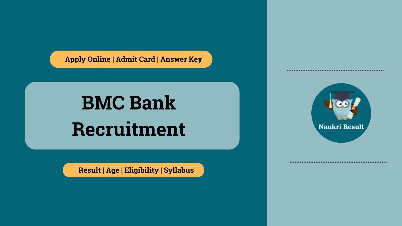 BMC Bank Recruitment 2024 