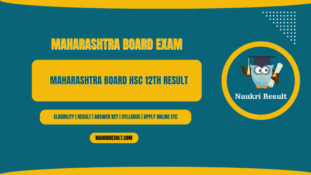 Maharashtra Board HSC 12th Result 2025